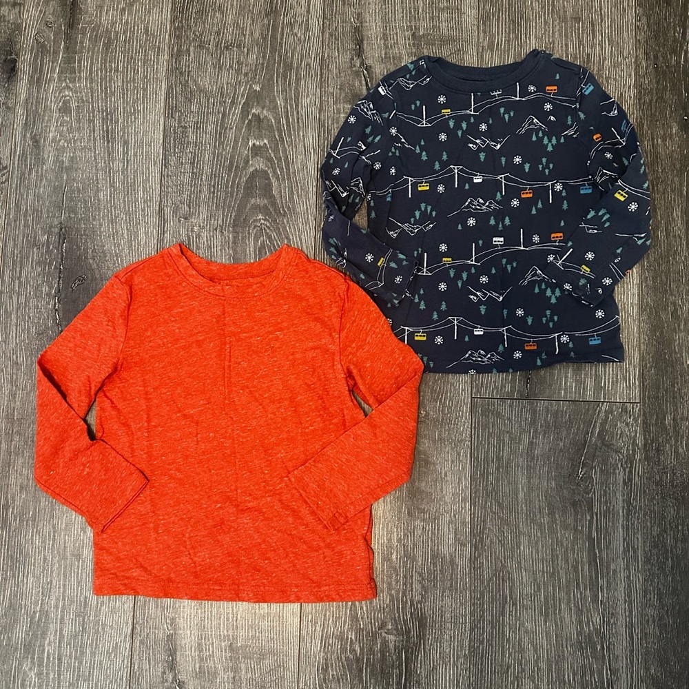 Old Navy/Jumping Beans toddler Boy Long Sleeve T-Shirts (B7)